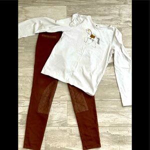 J&J equestrian matching outfit- gently used